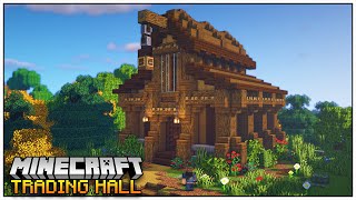 Simple and Easy Villager Trading Hall for Minecraft 116 How to Build [upl. by Sven135]