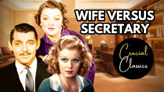 Wife versus Secretary 1936 Clark Gable Jean Harlow Myrna Loy full movie reaction clarkgable [upl. by Hazaki]