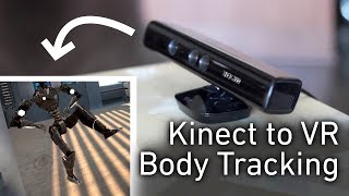 Kinect to VR Body Tracking  Software Review [upl. by Liponis382]