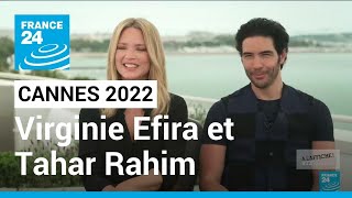 Festival de Cannes  Virginie Efira et Tahar Rahim réunis pour la présentation de quotDon Juanquot [upl. by Nerita]