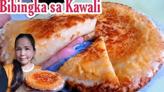 BIBINGKA SA KAWALI  NO OVEN GLUTINOUS RICE CAKE [upl. by Nnylyrehc]