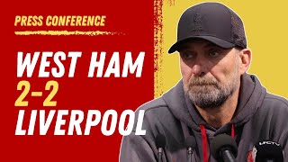 West Ham 22 Liverpool  Jurgen Klopp Press Conference [upl. by Osher652]