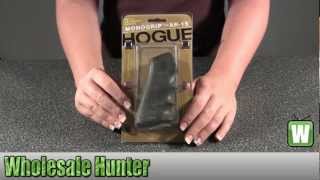 Hogue AR15 Rubber Grip w Finger Grooves Olive Drab Green 15001 Shooting Gaming Unboxing [upl. by Ikceb37]