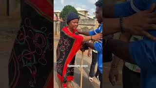 Unbelievable watch how the blind woman is still hawking on the street and this happened [upl. by Aihseyt]