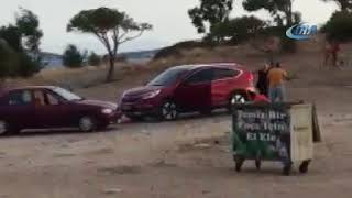 Foça’da emekli albay trafikte tartıştığı kişiyi silahla vurdu [upl. by Hagep761]