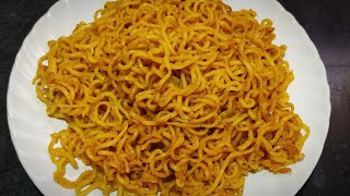 Maggi recipe without vegetable 😋 how to make dry Maggi  without vegetable Maggi  maggi recipe [upl. by Yttel815]