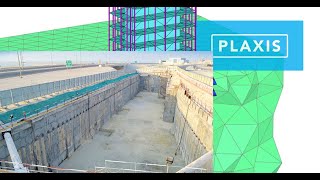 12 Plaxis 3d tutorial stability of diaphragm wall excavation [upl. by Alika]