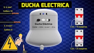 Funcionamiento e Instalación de DUCHAS ELECTRICAS  LO QUE NO TE DICEN SOBRE LAS DUCHAS ELÉCTRICAS [upl. by Aztiley]