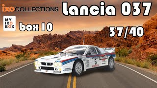 Montez la Lancia 037 ixocollections box 10 [upl. by Elleinwad]