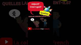 French interrogative adjectives tcfcanada [upl. by Cirtemed]