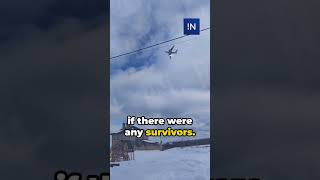 Russian Military Ilyushin Il76 Crash in Ivanovo Russia aviation russia [upl. by Darryn]