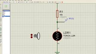 LDR en proteus [upl. by Mill]