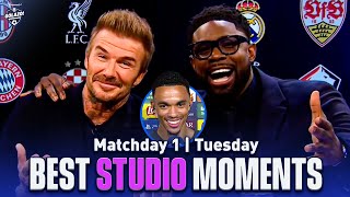 The BEST moments from UCL Today  David Beckham Trent Henry Micah Kate Abdo amp Carragher  MD 1 [upl. by Browning]