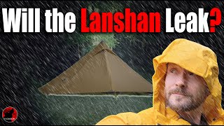 Is this Insanely Popular Ultralight Chinese Tent Waterproof 3F UL Gear Lanshan 1 Pro Tent Test [upl. by Eliak]