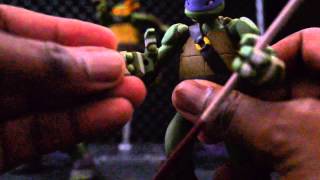 Kaiyodo Revoltech TMNT Review [upl. by Aneehsak333]