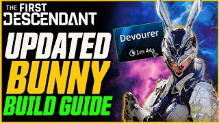 UPDATED BEST BUNNY BUILD Solo Hard Bosses in SUB 2 Min  The First Descendant Build Guide [upl. by Mosera]