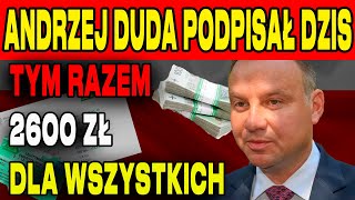 DOKŁADNE DATY 14 EMERYTURY WAŻNE INFORMACJE DLA SENIORÓW TYM RAZEM 2600 ZŁ DLA WSZYSTKICH [upl. by Zetnahs]