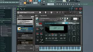 MKSensation Digital Piano Module MKS20  Kontakt Test [upl. by Weinert]