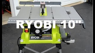 RYOBI 10quot Table Saw [upl. by Minta]