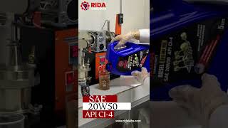 Rida SAE 20W50 For Diesel Engines Lubricants Suppliers in Dubai UAE [upl. by Erastatus]