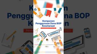 Komponen Penggunaan Dana BOP Kesetaraan bosp [upl. by Kermit]