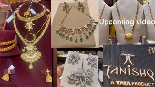 Tanishq gold jewellery collection  mangalsutranecklace setDimond jewelry and upcoming designs [upl. by Slaughter]