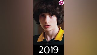 Finn Wolfhard Evolution Mike Wheeler [upl. by Ahseekan]