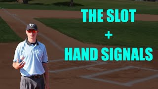 BASIC Umpire POSITIONING and HAND SIGNALS  Baseball Umpire Trianing [upl. by Boyden611]