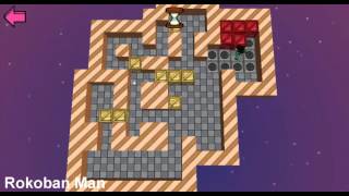 Sokoban Boxxle Level 54 played on Rokoban for Windows [upl. by Dorena]