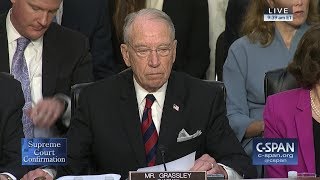 Sen Grassley quotYou are taking advantage of my decency and integrityquot CSPAN [upl. by Phillada857]