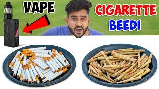 Vape  Cigarette  Beedi  Which is Good [upl. by Valentijn809]