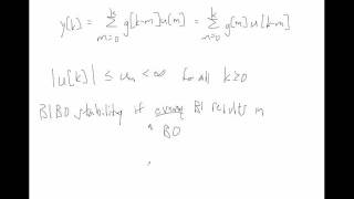 DiscreteTime BoundedInput BoundedOutput Stability Dr Jake Abbott University of Utah [upl. by Penthea]