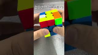 Easiest Nb Perm Algorithm pll cubing rubikscube [upl. by Merrilee]