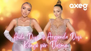 Kenge per Dasma  Aida Doci ft Argjenda Doci  Hitet Shqip [upl. by Sellig922]