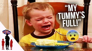 This boys dinner tantrum shocks everyone  Supernanny USA [upl. by Ahron]