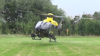 Police helicopter uses SIREN whilst taking off [upl. by Mikey]