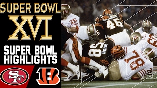 Super Bowl XVI 49ers vs Bengals  NFL [upl. by Maidel]