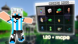 Morph Mod For Minecraft Pe 120  Morph Mod For Mcpe 120 Download [upl. by Deena]