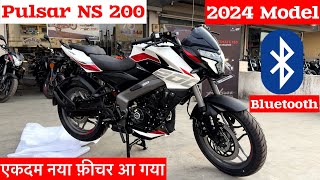 New Bajaj Pulsar Ns 200 2024 Model Review  Pulsar Ns 200 New Model 2024  New Update  pulsar bike [upl. by Neit758]