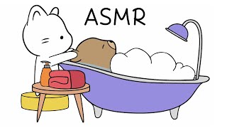 ASMR Relaxing Spa Treatment ASMR animation [upl. by Aihsirt829]