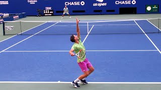 Dominic Thiem Serve Slow Motion [upl. by Namyw676]