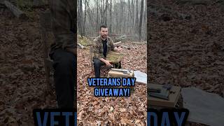 Veterans Day Giveaway rucksack bugoutgear throwingaxe veteransday [upl. by Aivuy]