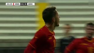 Montenegro vs North Macedonia 10 Stevan Jovetic score in win for Montenegro Match Reaction [upl. by Pamella494]