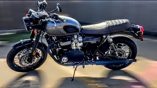 2024 Triumph Bonneville T120 Classic Motorcycles [upl. by Neyut]