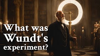 What was Wundts experiment  Philosophy [upl. by Ardnic659]