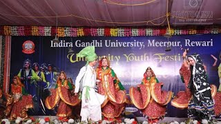 Luhari song haryanavi  RPS performance in igu youth festival 2022  Hindola 20 [upl. by Linzy]