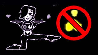 Beating Mettaton EX WITHOUT Shooting Pacifist [upl. by Saiasi110]