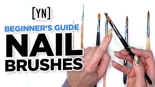 Beginners Guide to Nail Brushes [upl. by Nallek850]