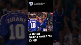 12 juin 1998 France Afrique du Sud CDM 1998 [upl. by Allister]