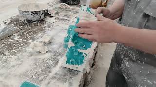 Creating Plaster Leaf Enrichments [upl. by Enylecoj]